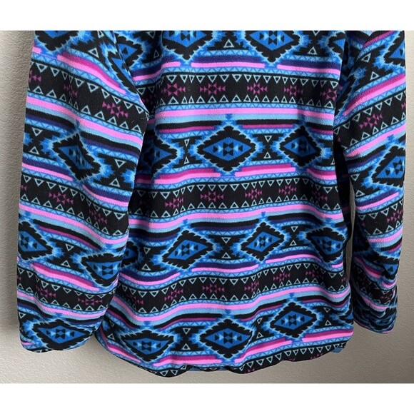 Chubbies Men’s L Reversible 1/2 Zip Fleece Jacket Southwestern/Aztec - Picture 13 of 14